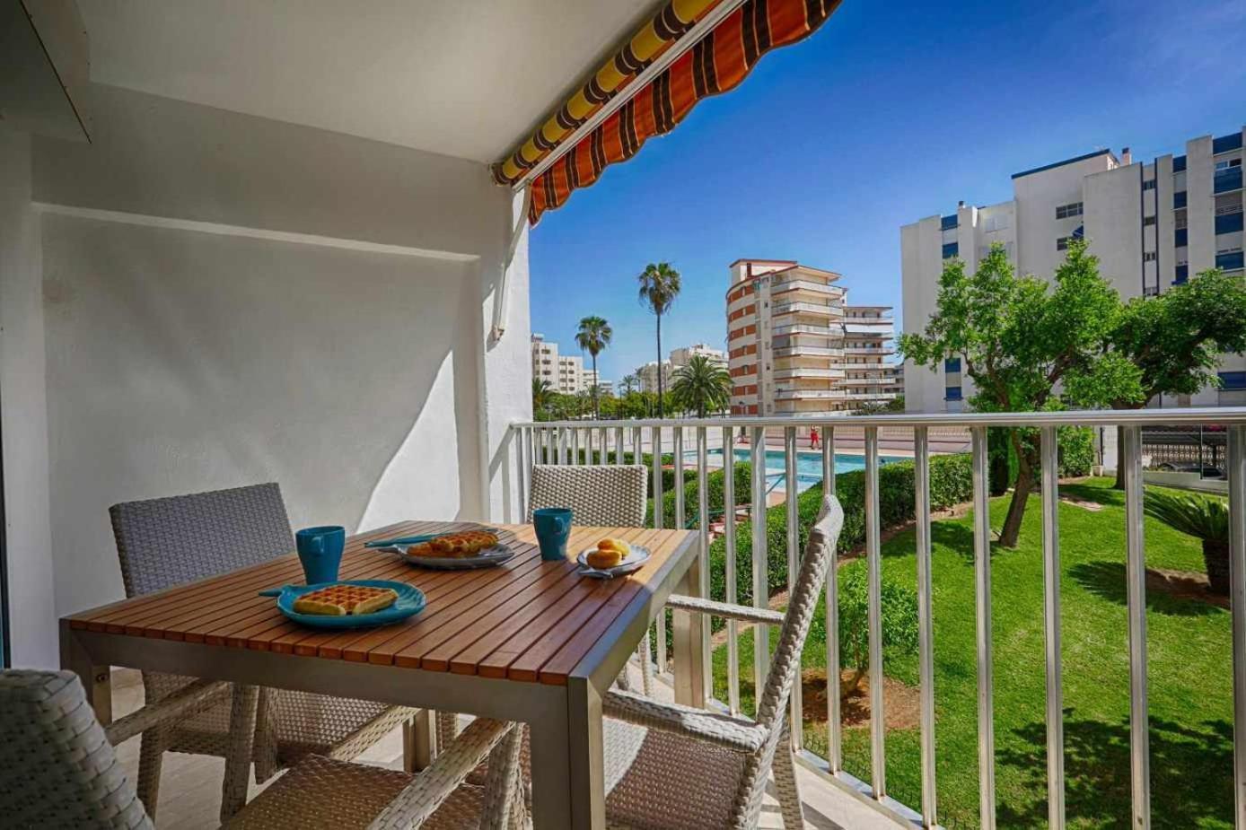 Apartamento Brasil Mar Playa de Gandia Buitenkant foto