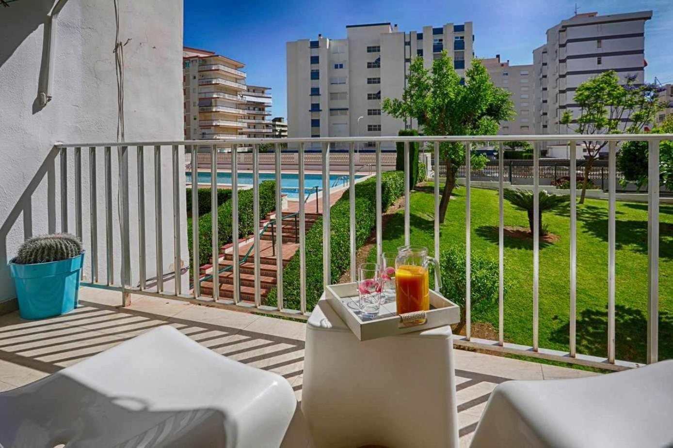 Apartamento Brasil Mar Playa de Gandia Buitenkant foto