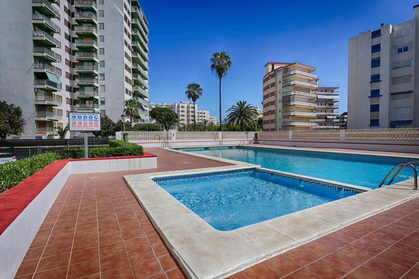 Apartamento Brasil Mar Playa de Gandia Buitenkant foto