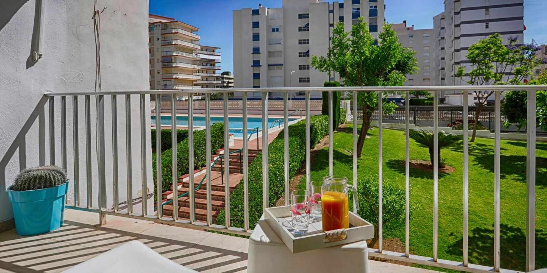 Apartamento Brasil Mar Playa de Gandia Buitenkant foto